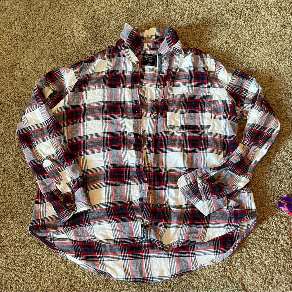 Abercrombie & Fitch Flannel Top